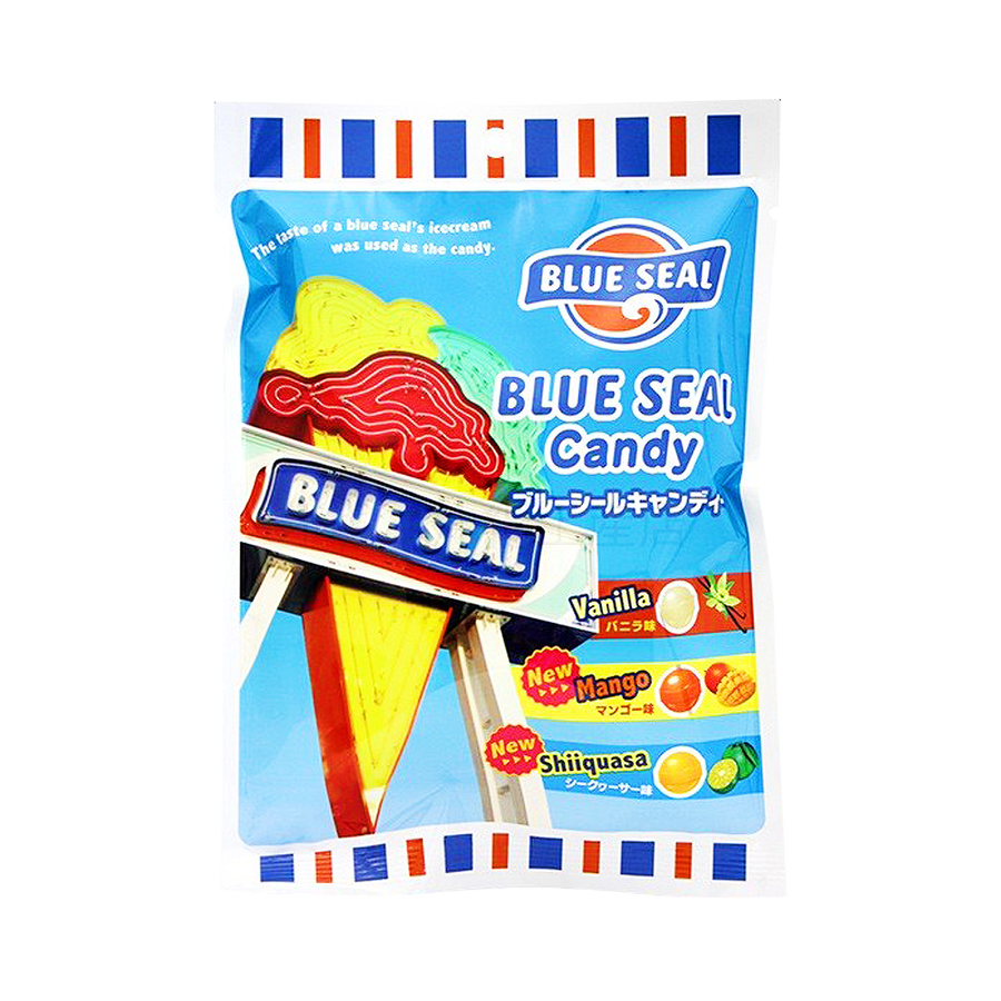 blue seal blue seal 冰品店什锦口味糖果 76g/袋