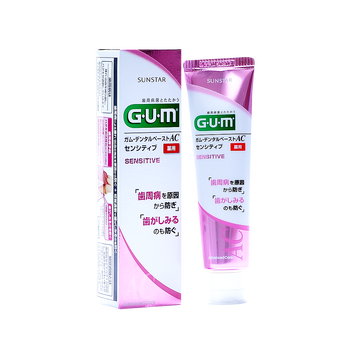 sunstar gum 预防牙周疾病药用牙膏 敏感性 85g