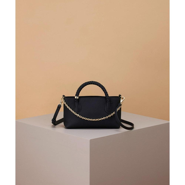 TREASURE TOPKAPI 收缩皮革网格手柄钱包手机肩背手提包 灰褐色