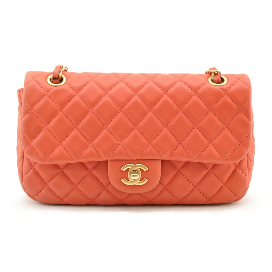 chanel 香奈儿matelasse系列菱格纹多彩吊饰金扣链条挎包