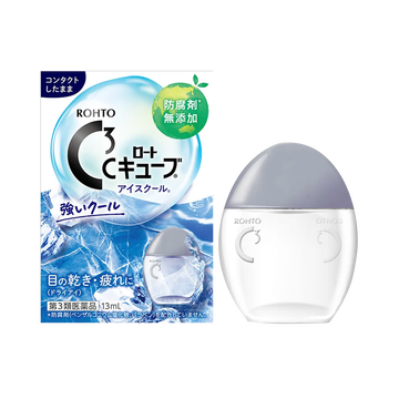 ROHTO 乐敦【第3类医药品】c3 冰爽舒适眼药水_ROHTO 乐敦家中常备眼药水_豌豆公主