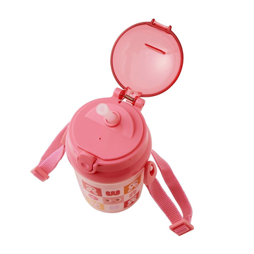 MIKIHOUSE 【正品】吸管饮料杯 （08）粉色 均码 番号:15-4158-684