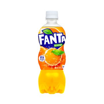 coca cola 可口可乐 芬达 鲜榨浓郁橙汁 500ml × 24瓶【赏味期限2021