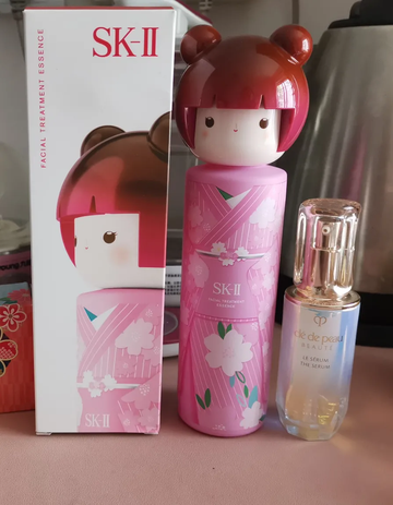 sk-ii春日娃娃神仙水日本地域限定樱花和服_sk-ii基础护肤化妆水_豌豆