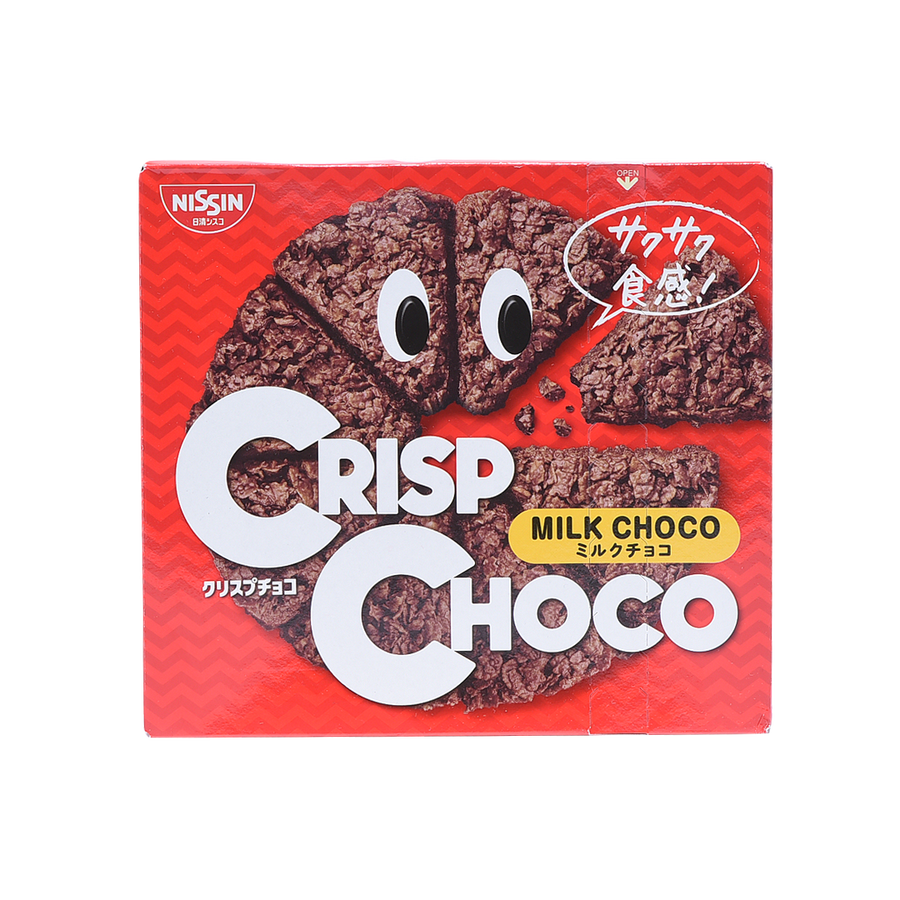 nissin 日清 麦脆批牛奶巧克力味饼干 50g 8片
